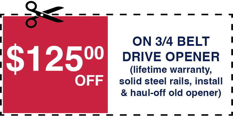 125 off garage door opener Farmingville