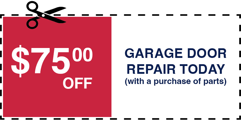75 off garage door repair Farmingville